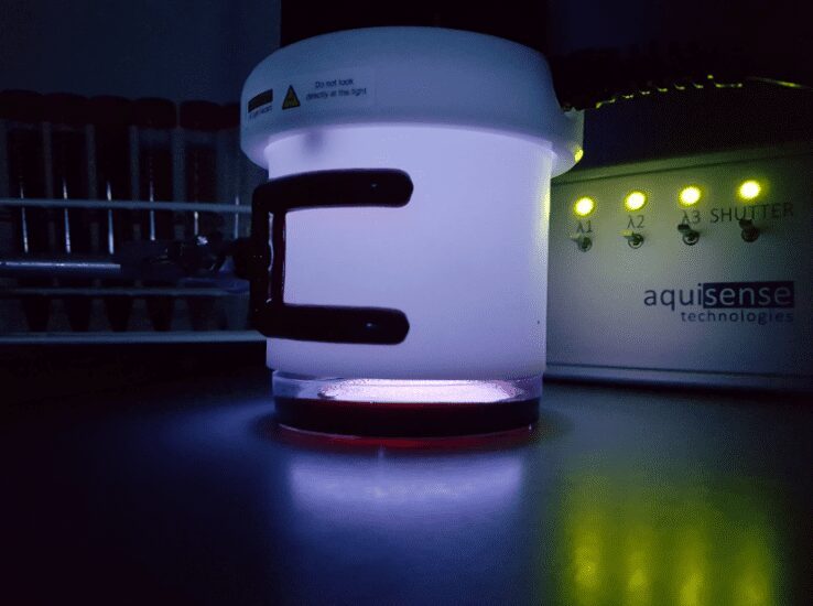 aquisense - UV Dose reponse tool pearllab beam